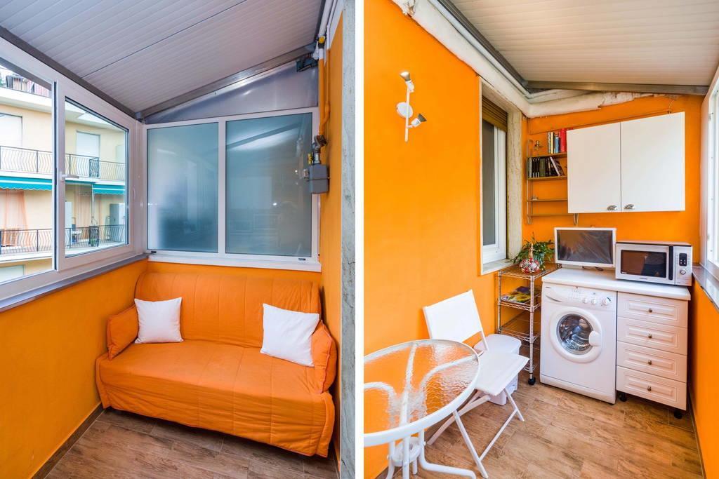 Attic Apartment Rapallo Szoba fotó